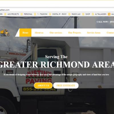 Justin S Paving 2017